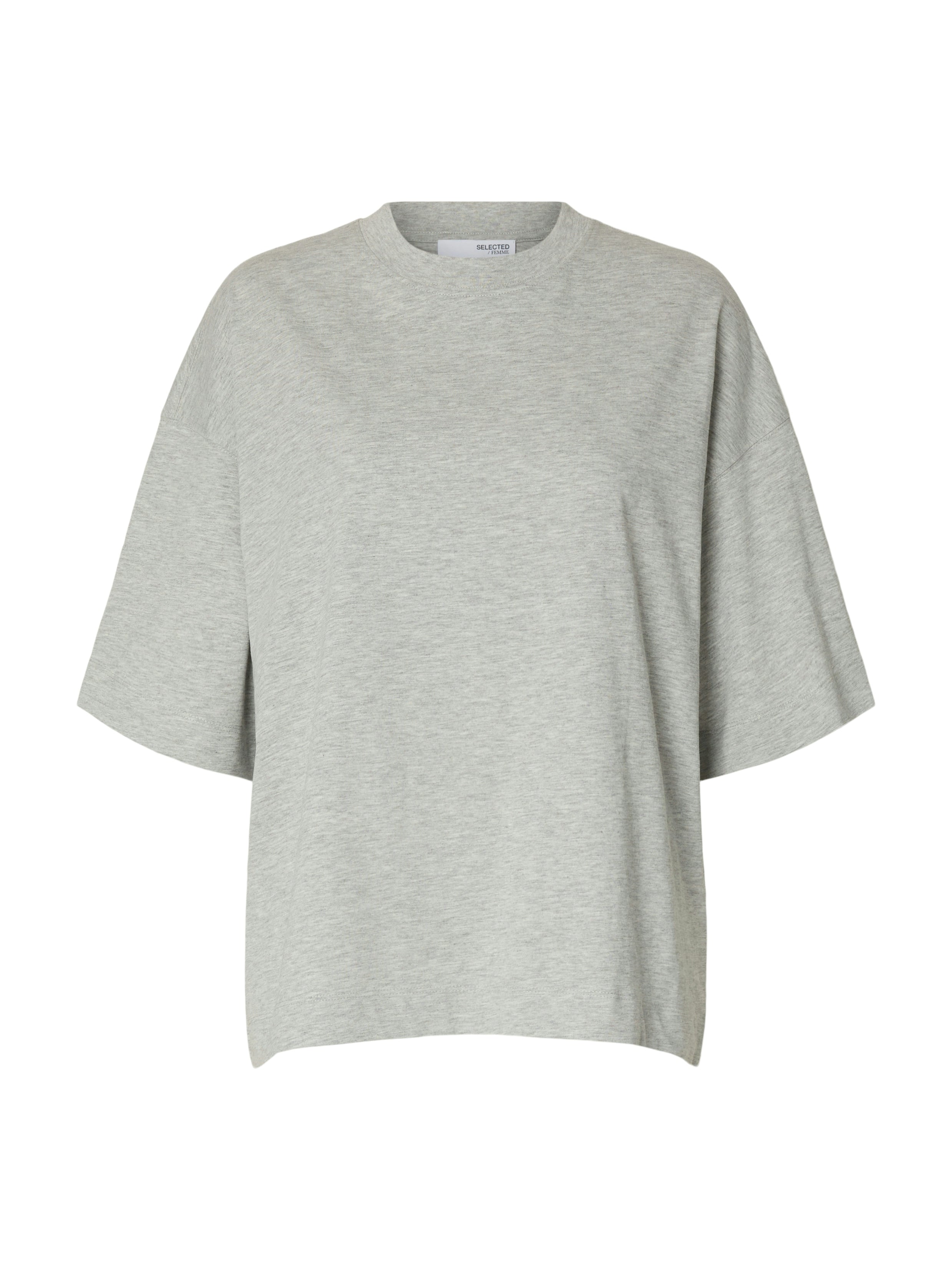 SLFCOLWOMAN T-Shirt - Light Grey Melange